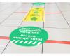 Baner podłogowy L1  215 x 1200 mm, samoprzylepny 50 szt.